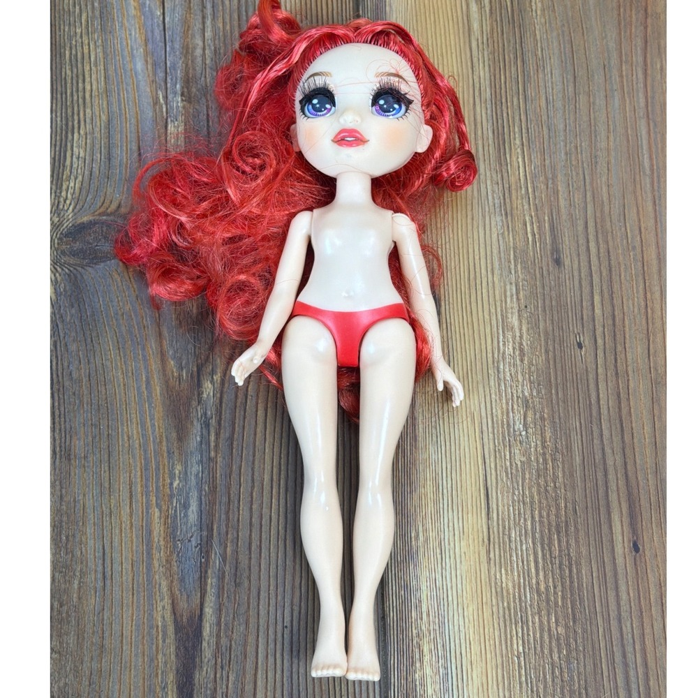 MGA Rainbow High Ruby Anderson Red Hair Fashion Doll Loose Figure 10.5 Inch